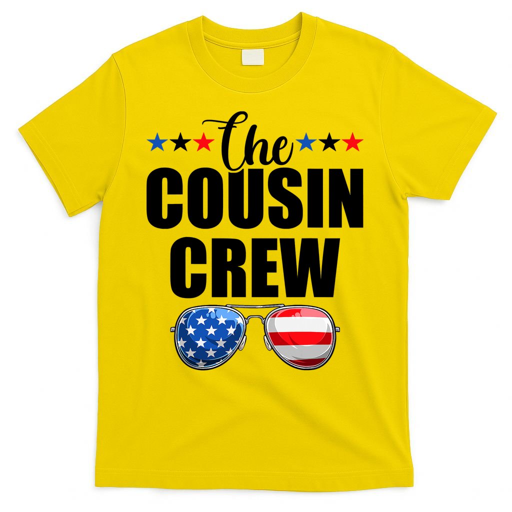 Family 4th Of July Matching Cousin Crew T-Shirt
