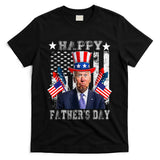 Funny 4th Of July Confused Joe Biden Happy FatherS Day T-Shirt