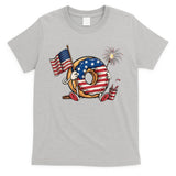 Funny 4th Of July Independence Donut Touch My Freedom T-Shirt