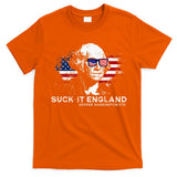 Funny 4th Of July George Washington 1776 Suck It England T-Shirt