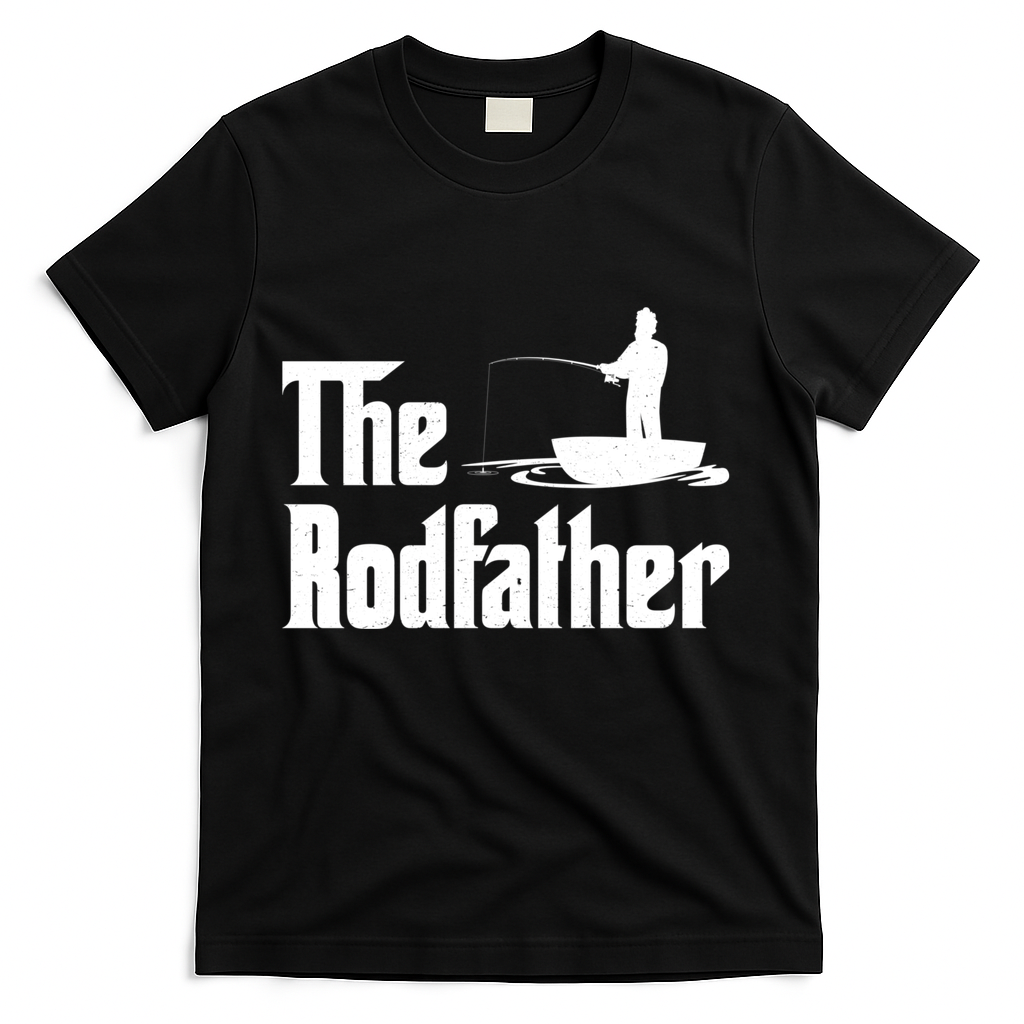 The Rodfather Funny Fishing For Fisherman Gift T-Shirt