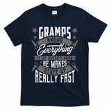 Gramps Knows Everything Funny Gramps Fathers Day Gifts T-Shirt