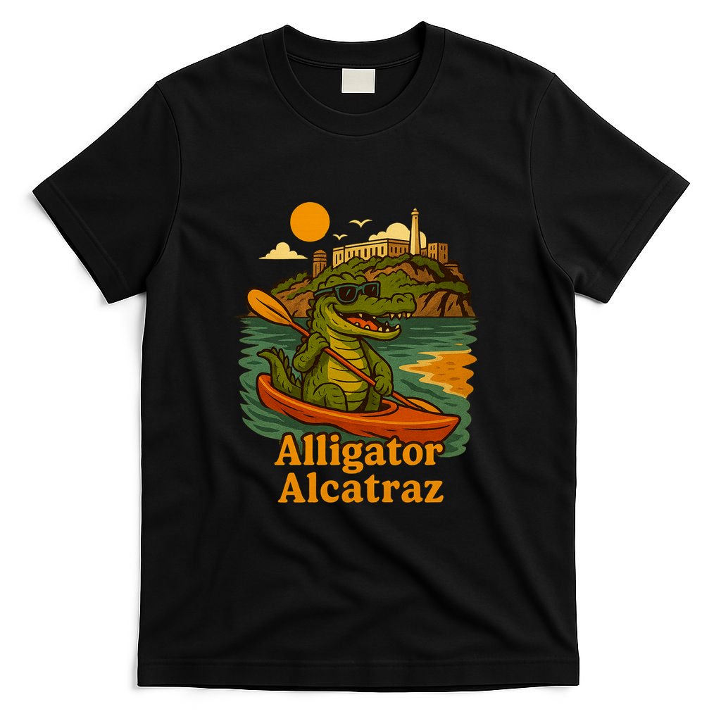Funny Alligator Alcatraz T-Shirt