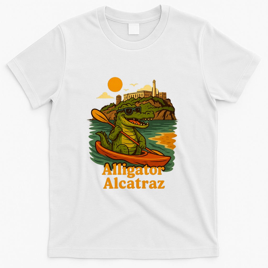 Funny Alligator Alcatraz T-Shirt