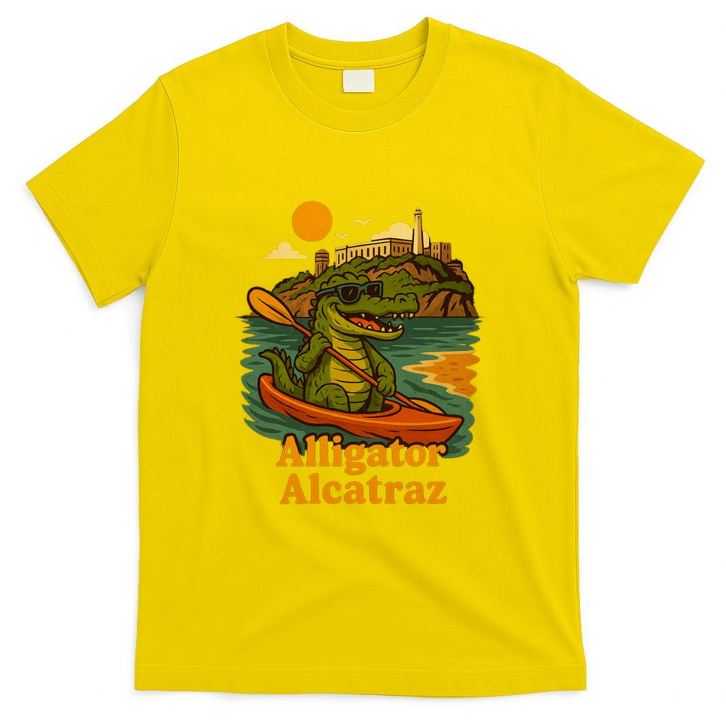 Funny Alligator Alcatraz T-Shirt