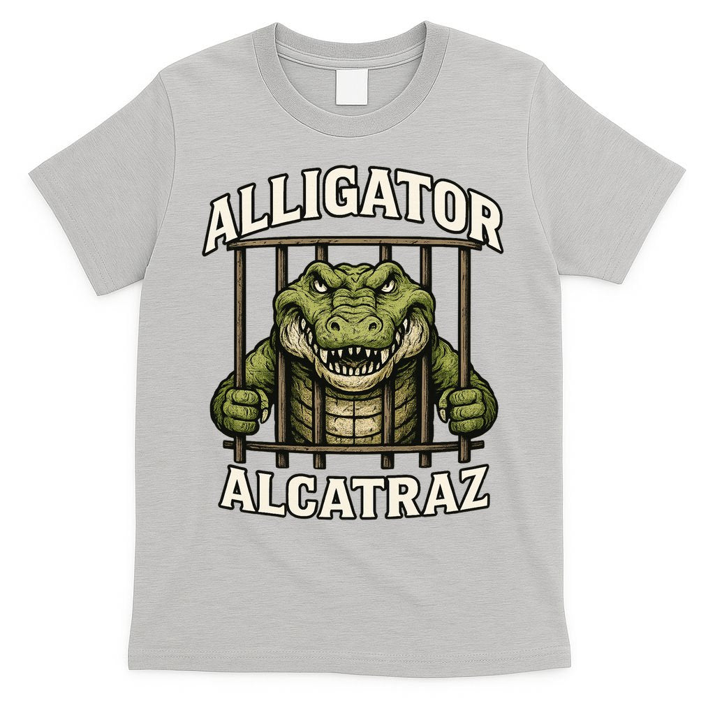 Funny Alligator Alcatraz Jail Prison Gator T-Shirt