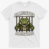 Funny Alligator Alcatraz Jail Prison Gator T-Shirt