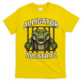 Funny Alligator Alcatraz Jail Prison Gator T-Shirt