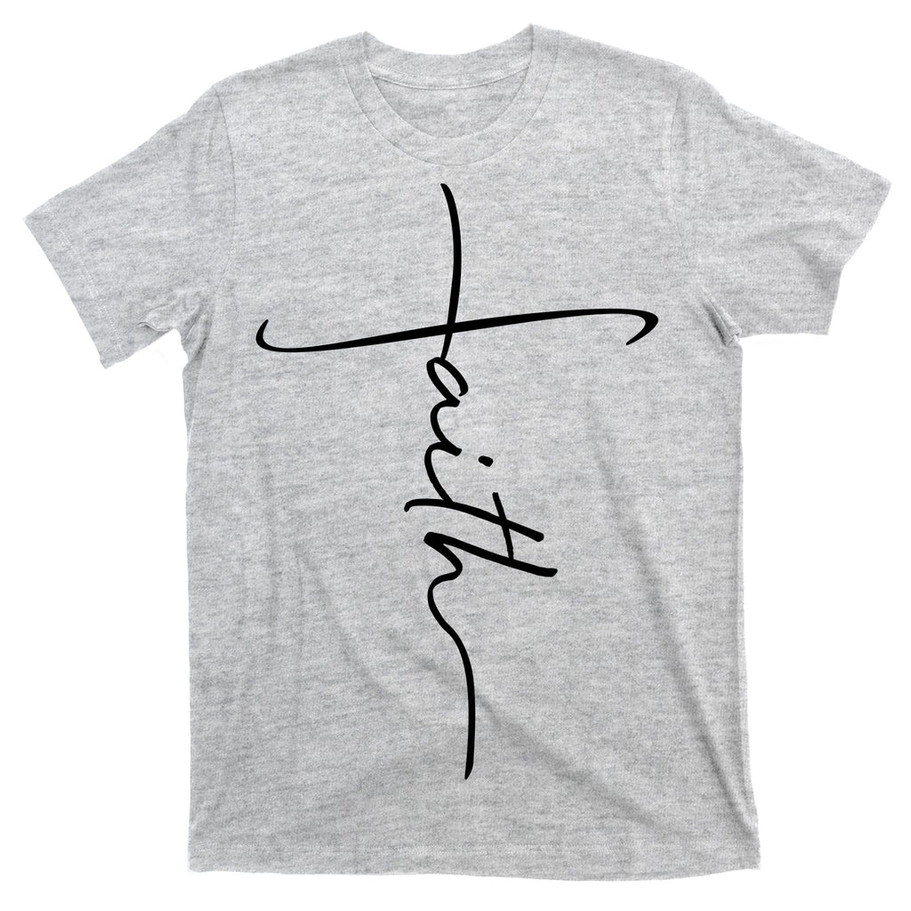 Faith Simple Script Logo T-Shirt