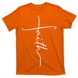 Faith Simple Script Logo T-Shirt