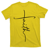 Faith Simple Script Logo T-Shirt