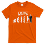 Funny Anti Trump Go Back We Screwed Up Trump Evolution T-Shirt