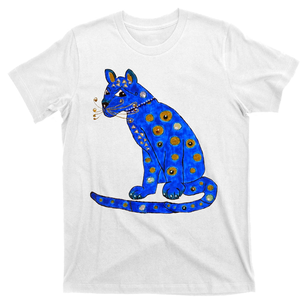 Funny ABBA Ugly Blue Cat T-Shirt