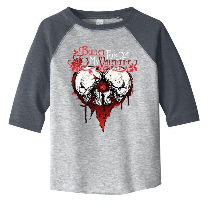 Funny Bullet My For Valentine Splattered Logo Gift Toddler Fine Jersey T-Shirt