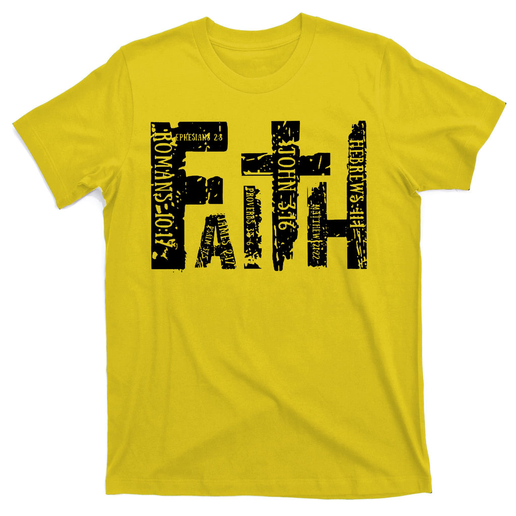 Faith Bible Verse Christian Quote T-Shirt