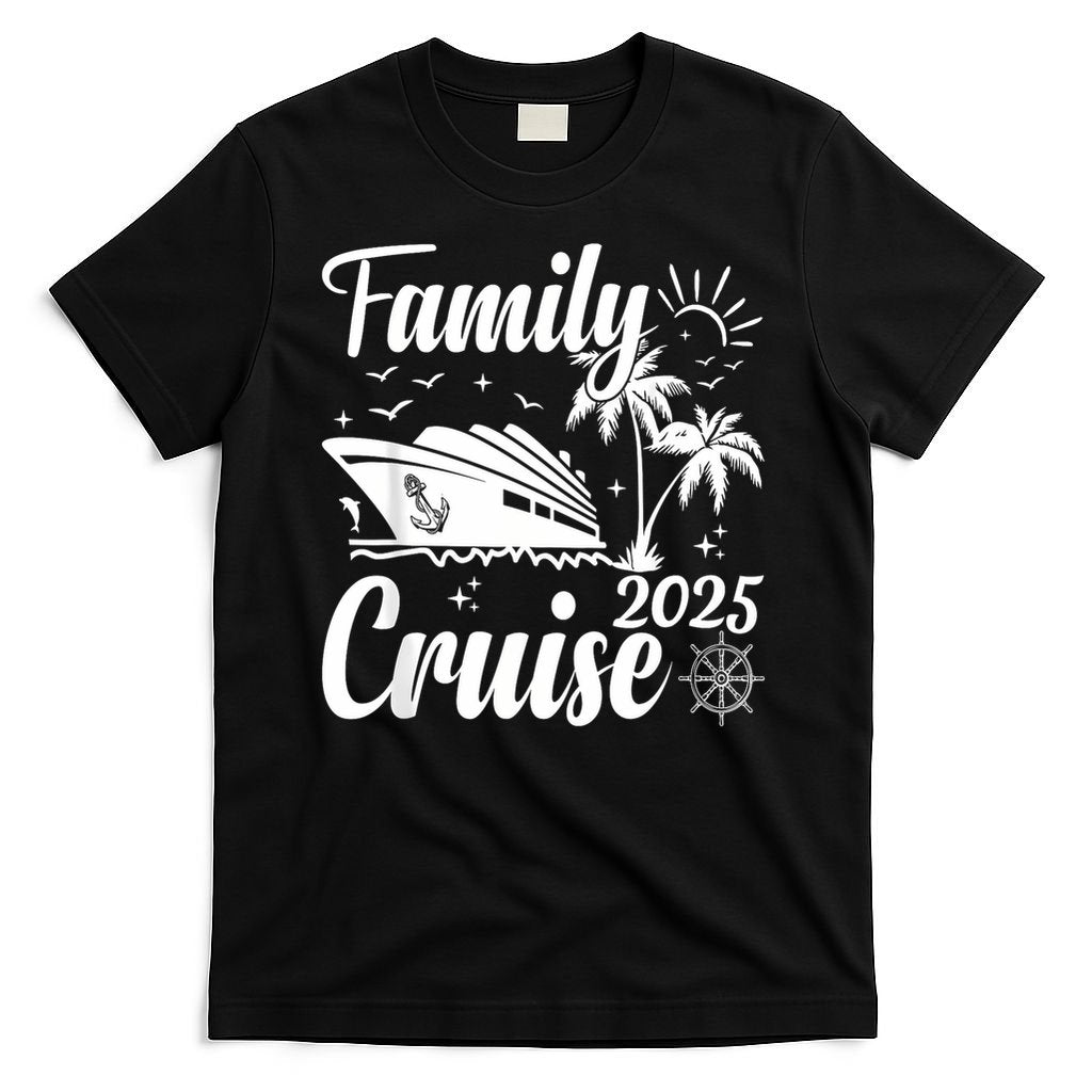 Family Cruise 2025 Family Matching Group Vacation Summer T-Shirt