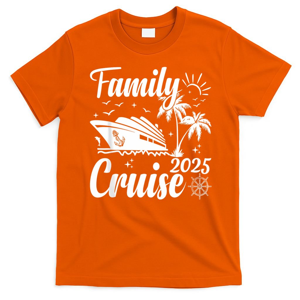 Family Cruise 2025 Family Matching Group Vacation Summer T-Shirt