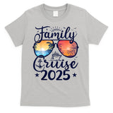 Family Cruise 2025 Summer Vacation Matching Family Cruise T-Shirt