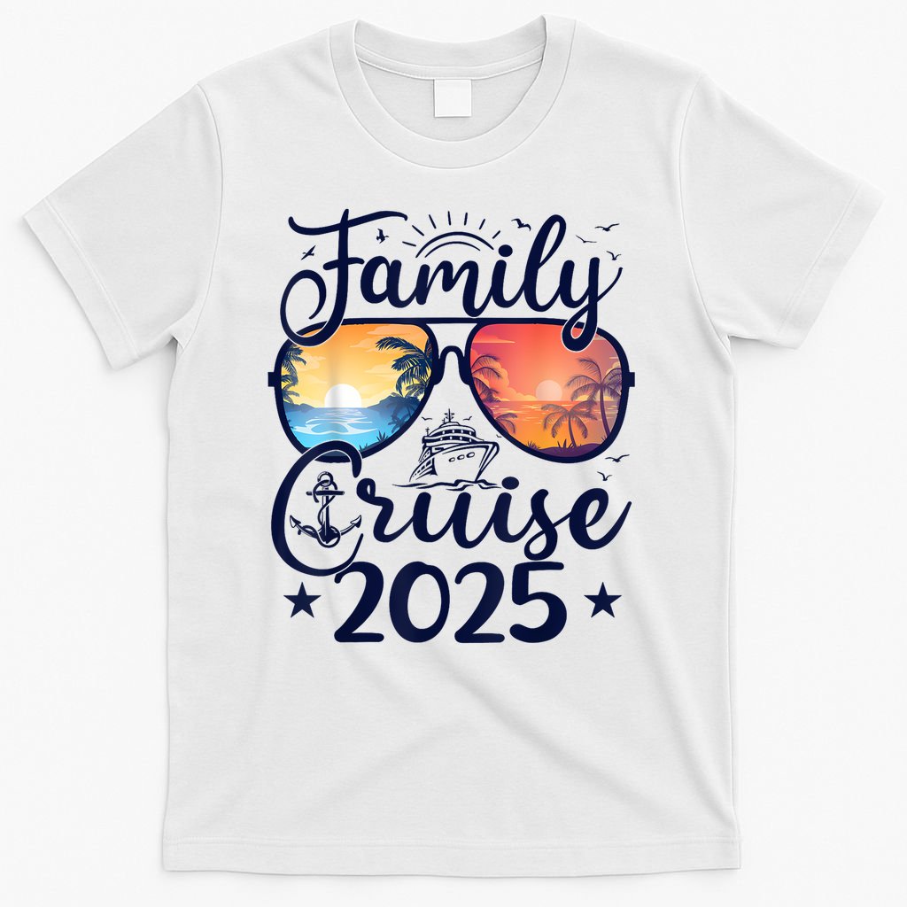 Family Cruise 2025 Summer Vacation Matching Family Cruise T-Shirt