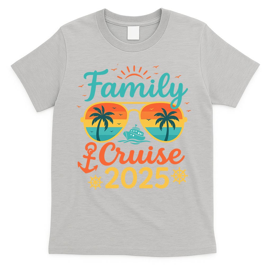 Family Cruise 2025 Summer Vacation Matching Family Cruise T-Shirt