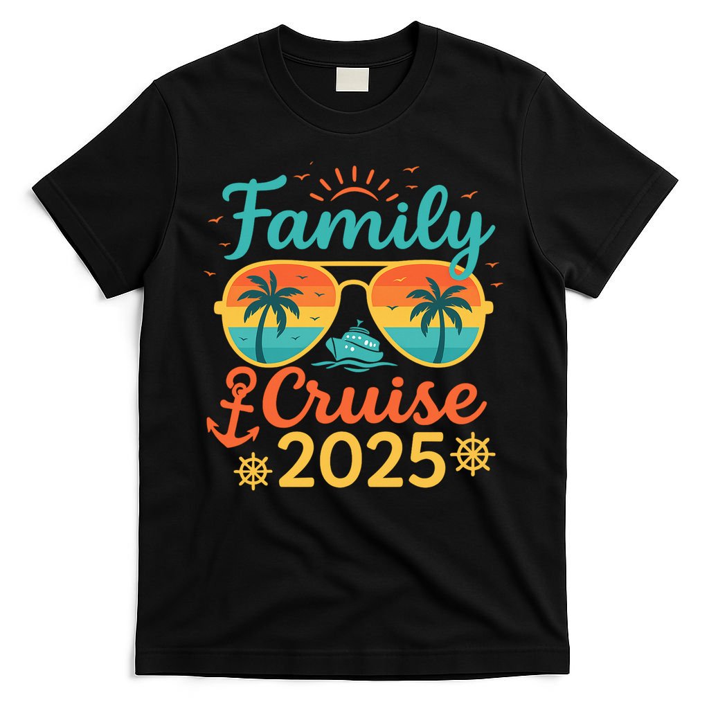 Family Cruise 2025 Summer Vacation Matching Family Cruise T-Shirt