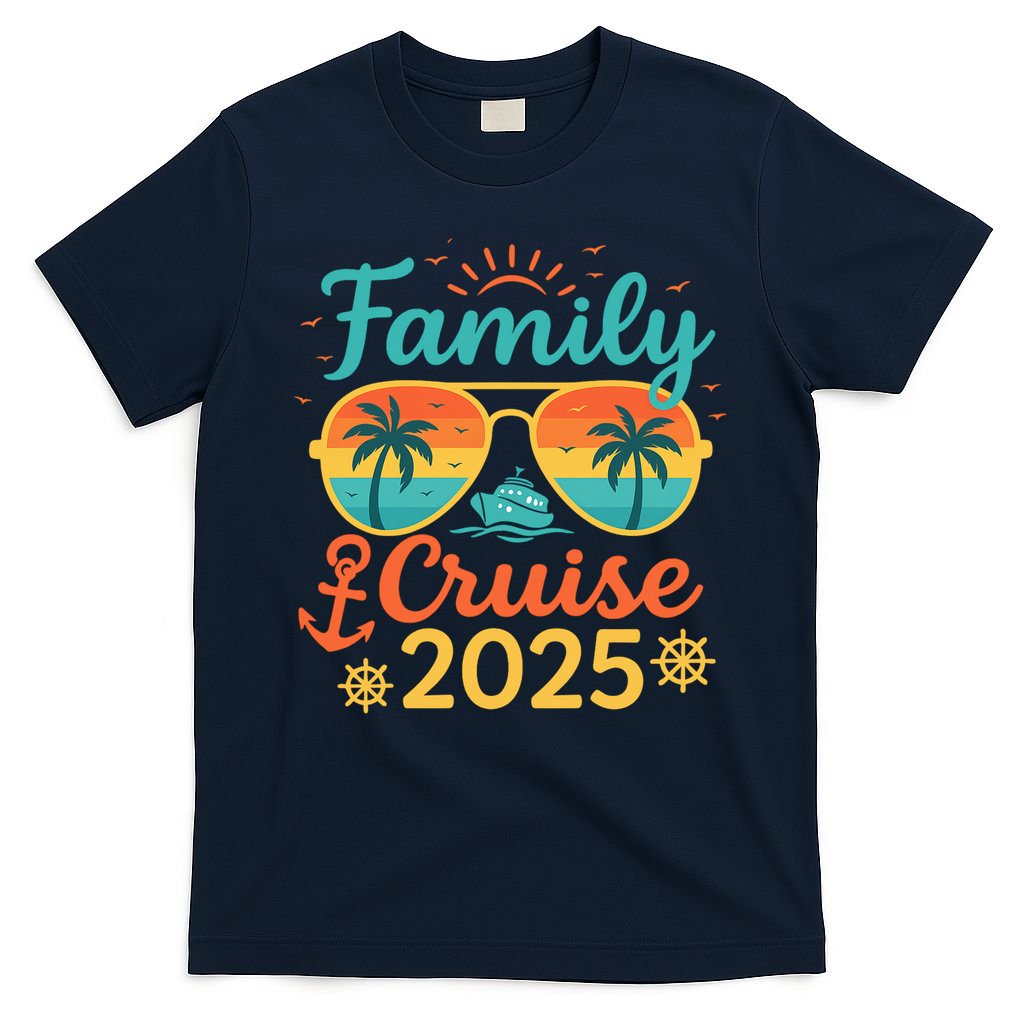 Family Cruise 2025 Summer Vacation Matching Family Cruise T-Shirt