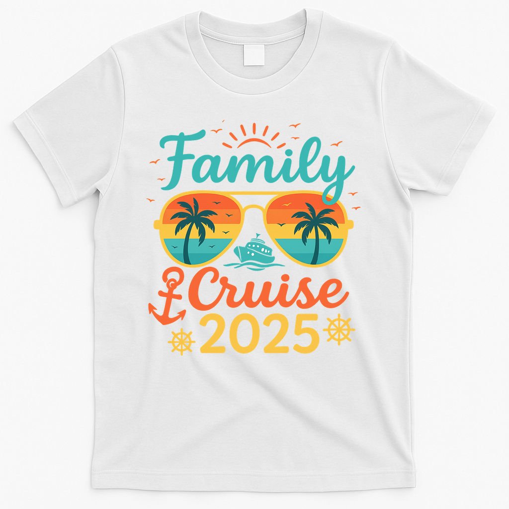 Family Cruise 2025 Summer Vacation Matching Family Cruise T-Shirt