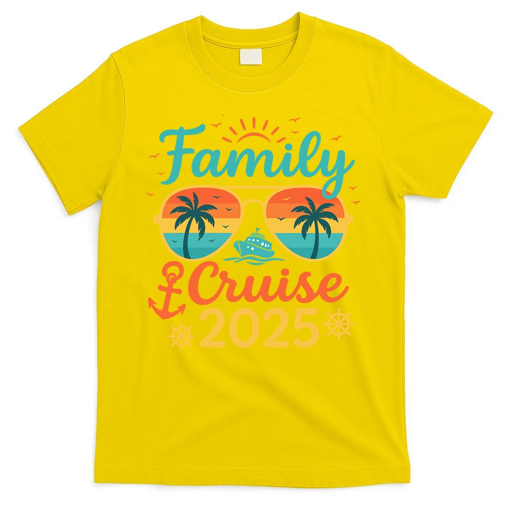 Family Cruise 2025 Summer Vacation Matching Family Cruise T-Shirt