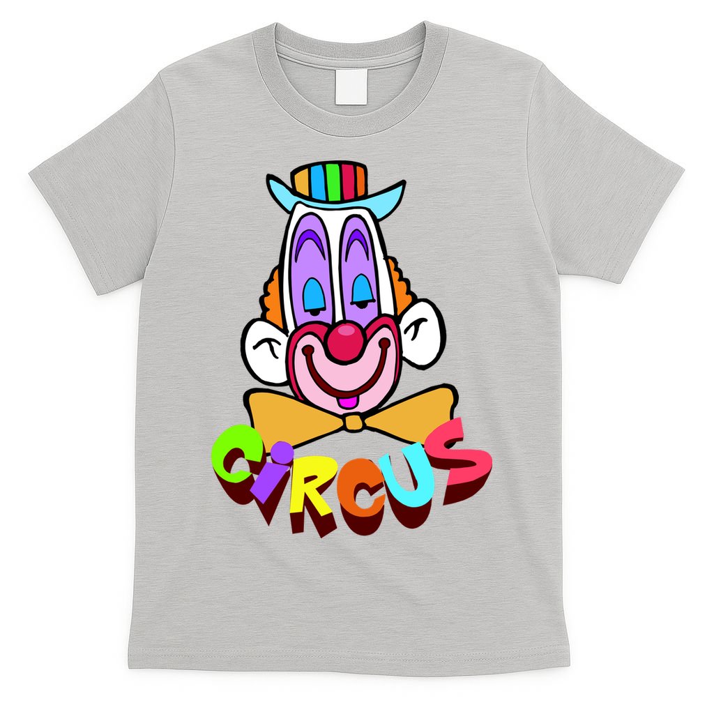 Funny Clown Circus Face Funny Retro T-Shirt
