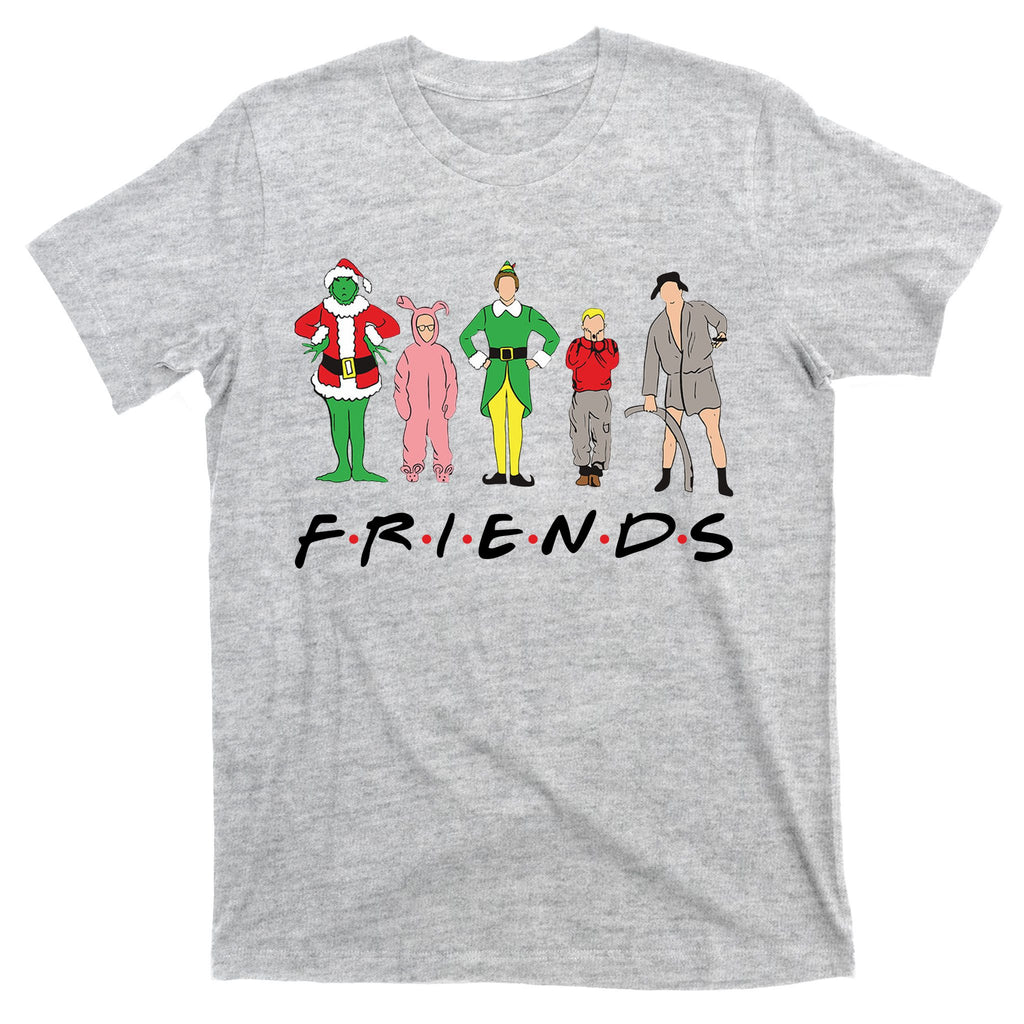 Friends Christmas Family Classic Movies Funny T-Shirt
