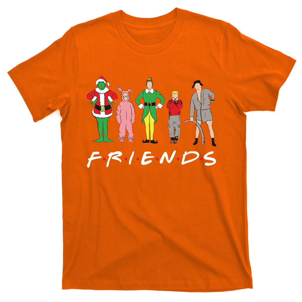 Friends Christmas Family Classic Movies Funny T-Shirt