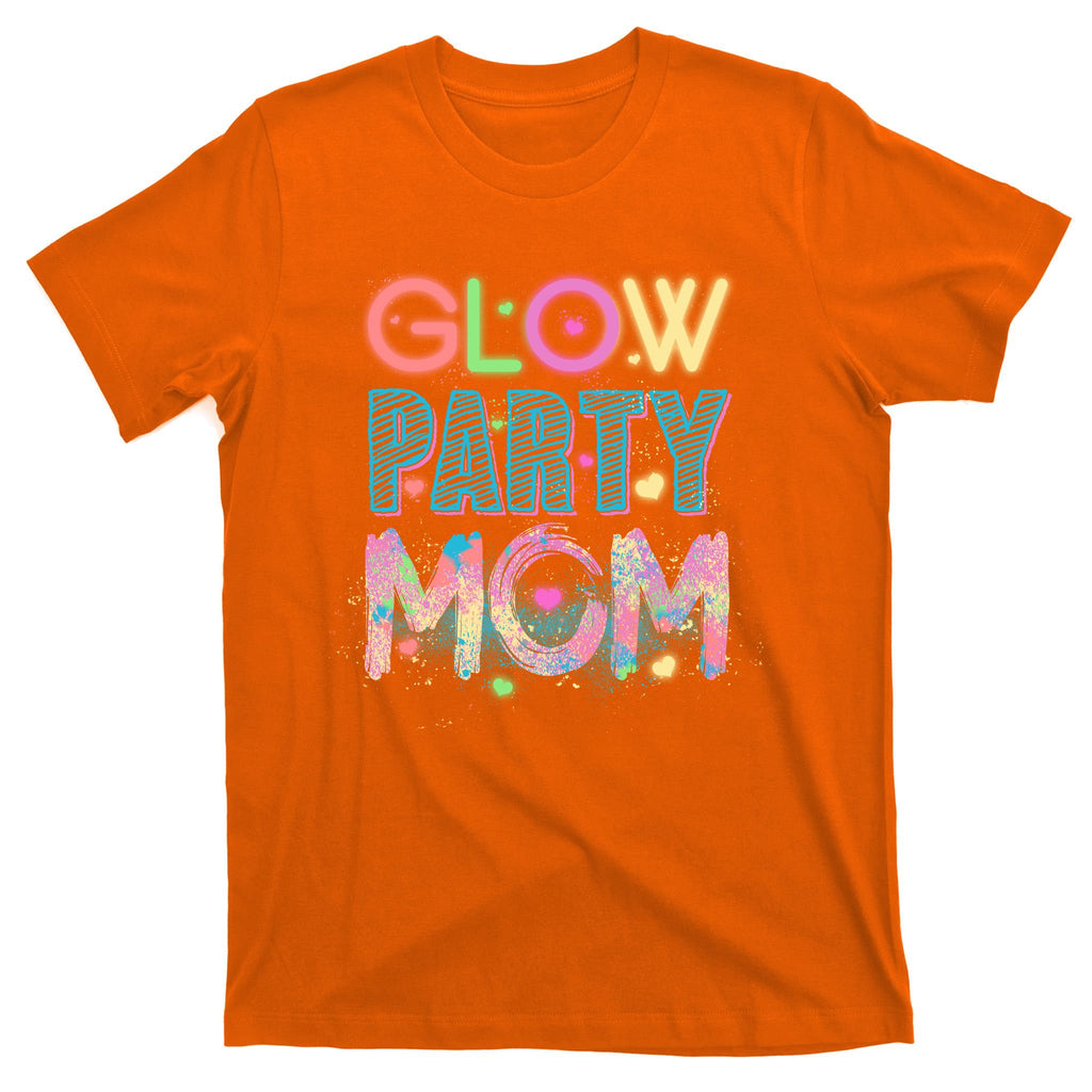 Funny Cute Glow Party Mom T-Shirt