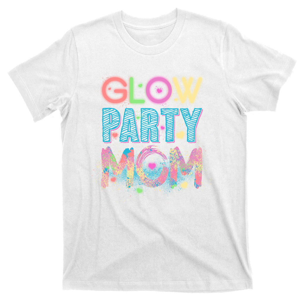 Funny Cute Glow Party Mom T-Shirt