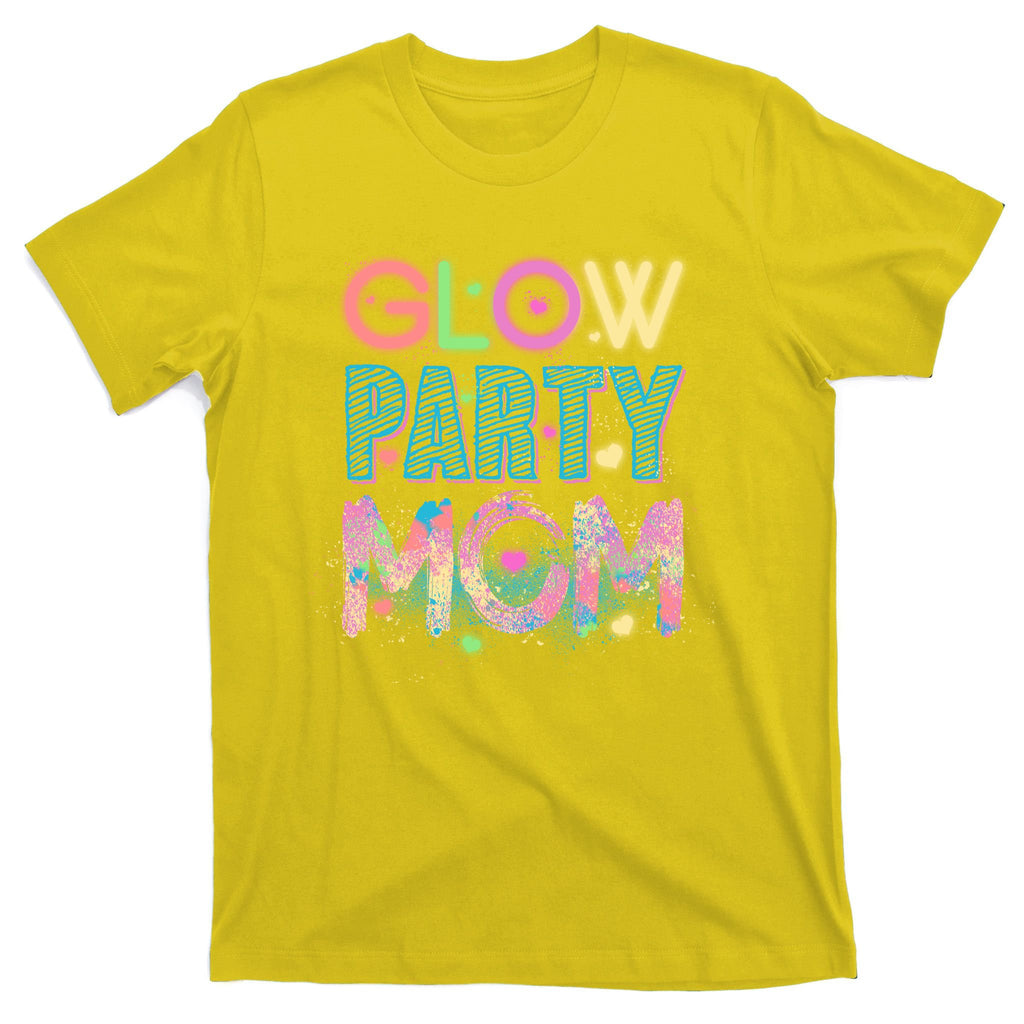 Funny Cute Glow Party Mom T-Shirt