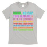 Funny Cringe Gen A Slang Last Day Of School 2025 T-Shirt