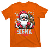 Funny Christmas Sigma Claus Cool Santa Rizz Rizzler Meme T-Shirt