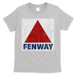 Fenway Citgo Sign Boston Retro Graphic  T-Shirt