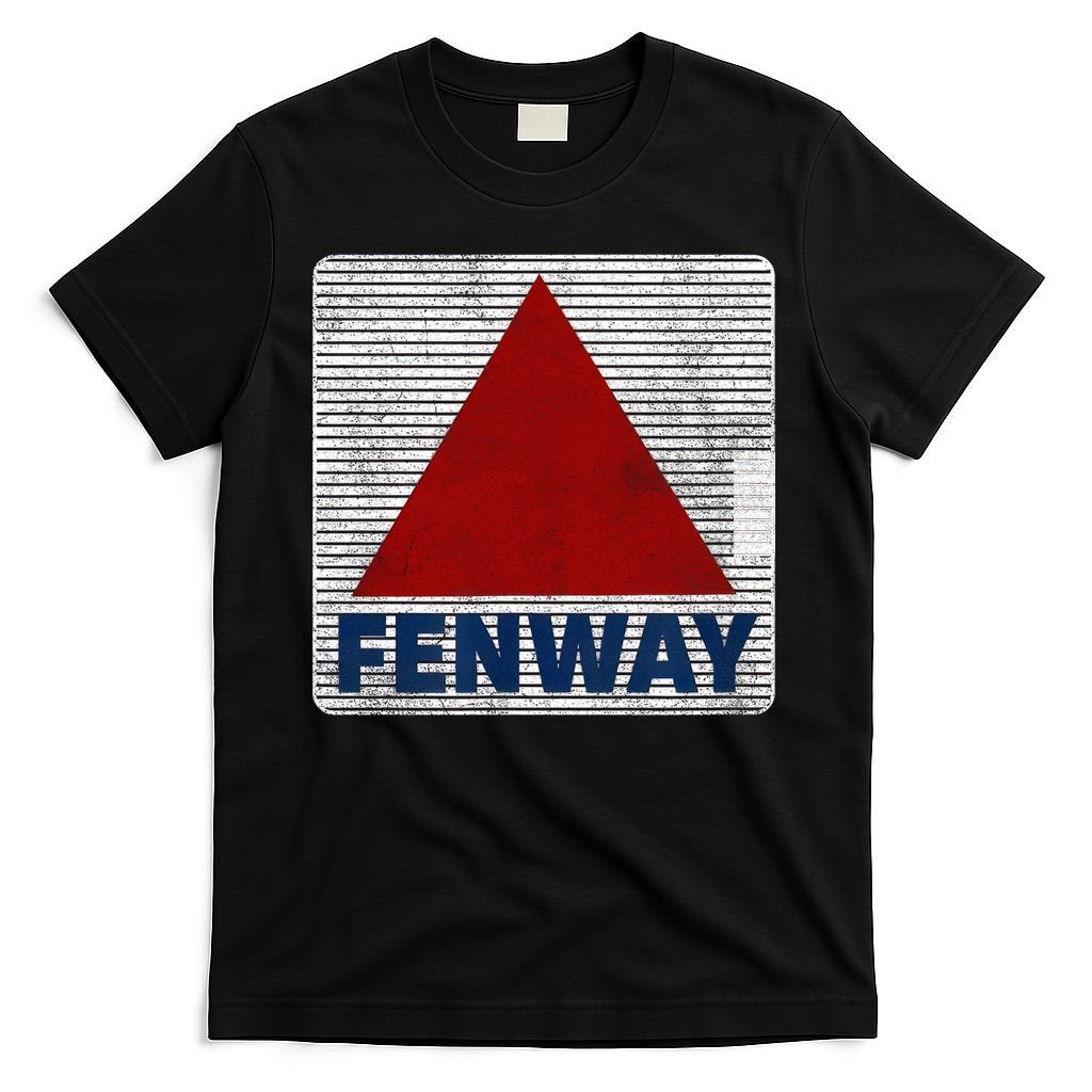 Fenway Citgo Sign Boston Retro Graphic  T-Shirt
