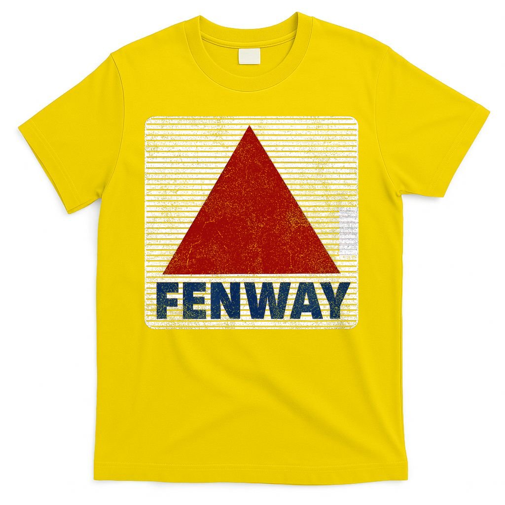 Fenway Citgo Sign Boston Retro Graphic  T-Shirt