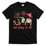Funny Cute Talk Derby To Me Horse Racing T-Shirt