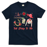 Funny Cute Talk Derby To Me Horse Racing T-Shirt