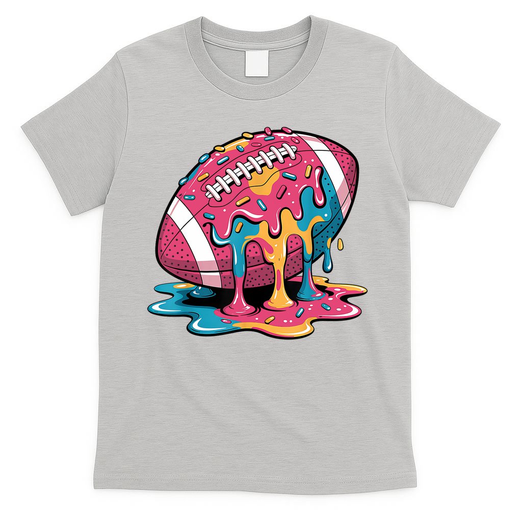 Football Drip For Lineman WR QB RB Ice Cream Sprinkles T-Shirt