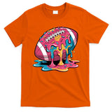 Football Drip For Lineman WR QB RB Ice Cream Sprinkles T-Shirt