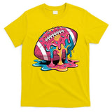 Football Drip For Lineman WR QB RB Ice Cream Sprinkles T-Shirt