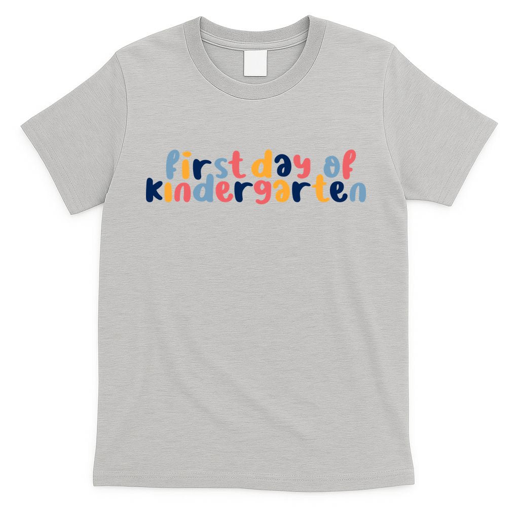 First Day Of Kindergarten Colorful Cute T-Shirt