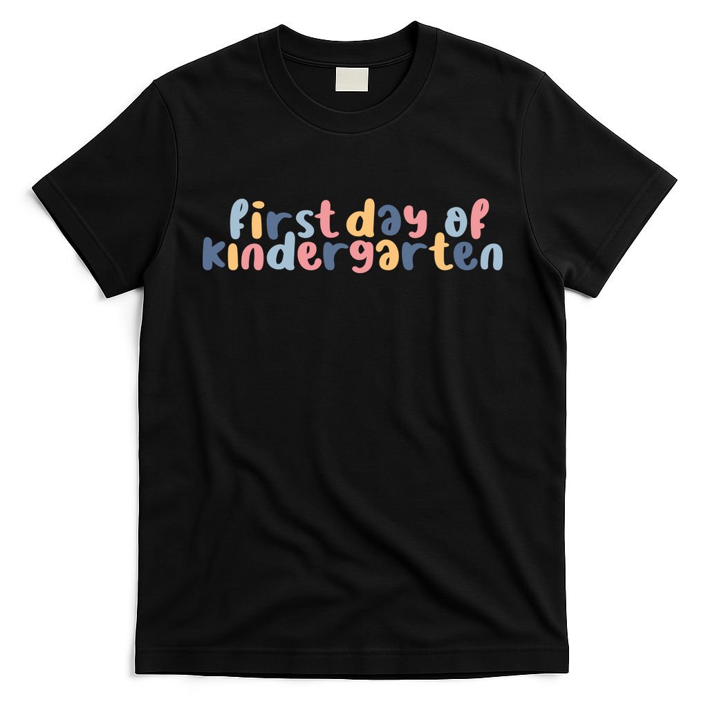 First Day Of Kindergarten Colorful Cute T-Shirt