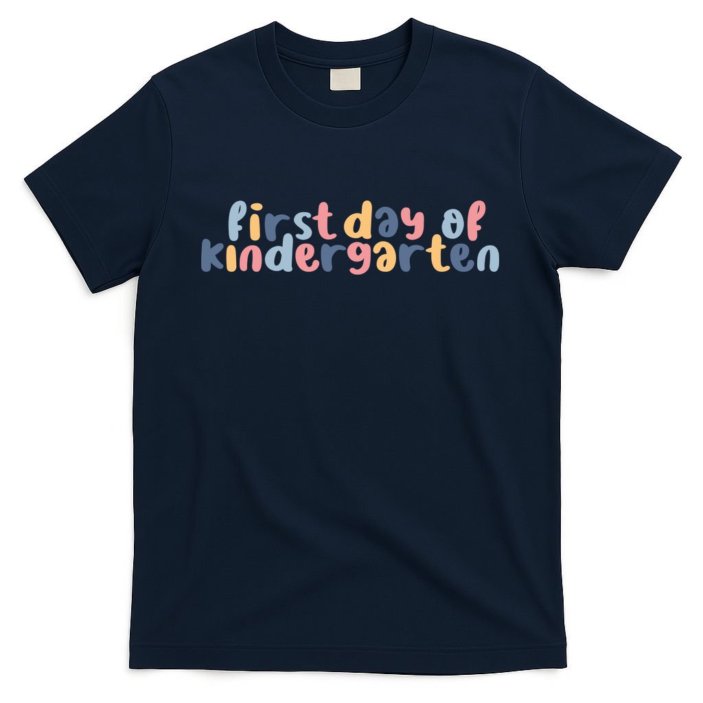 First Day Of Kindergarten Colorful Cute T-Shirt