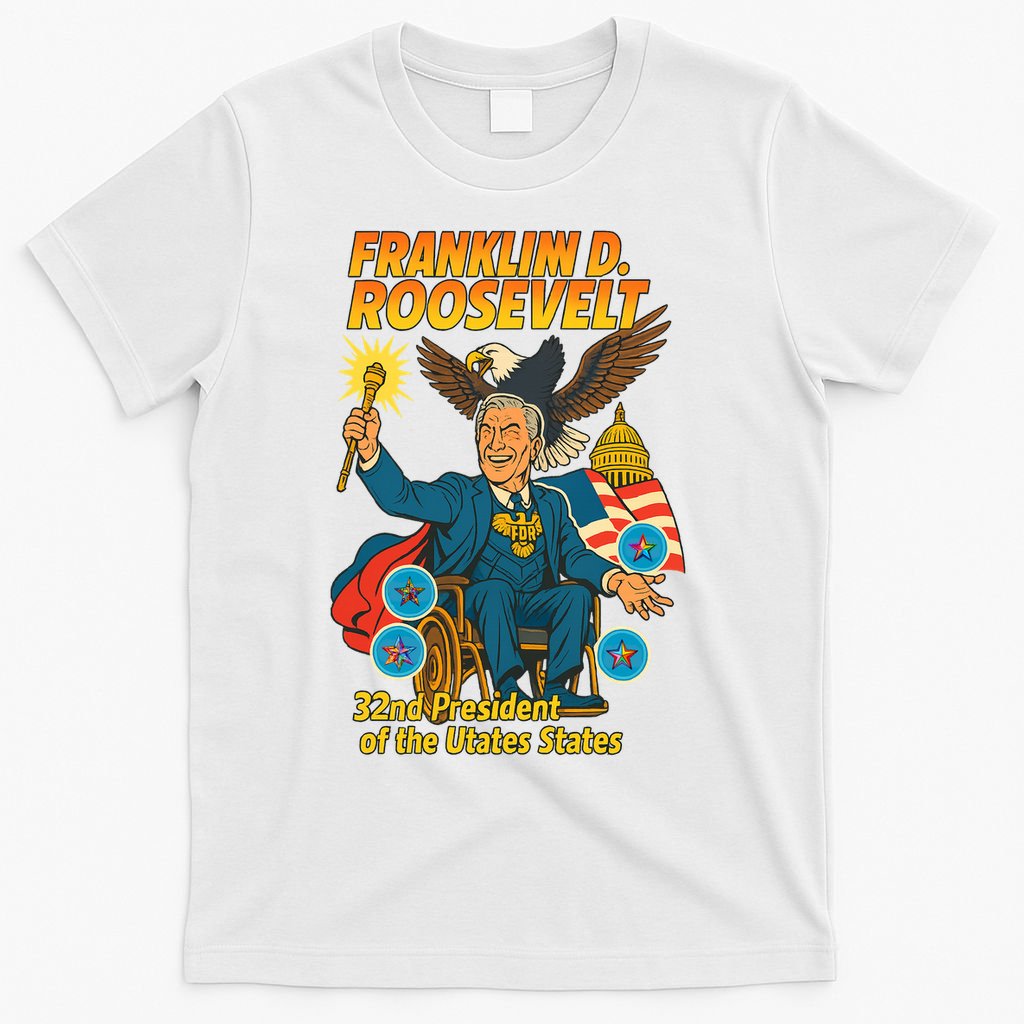 Franklin D Roosevelt The Presidential Chronicles T-Shirt