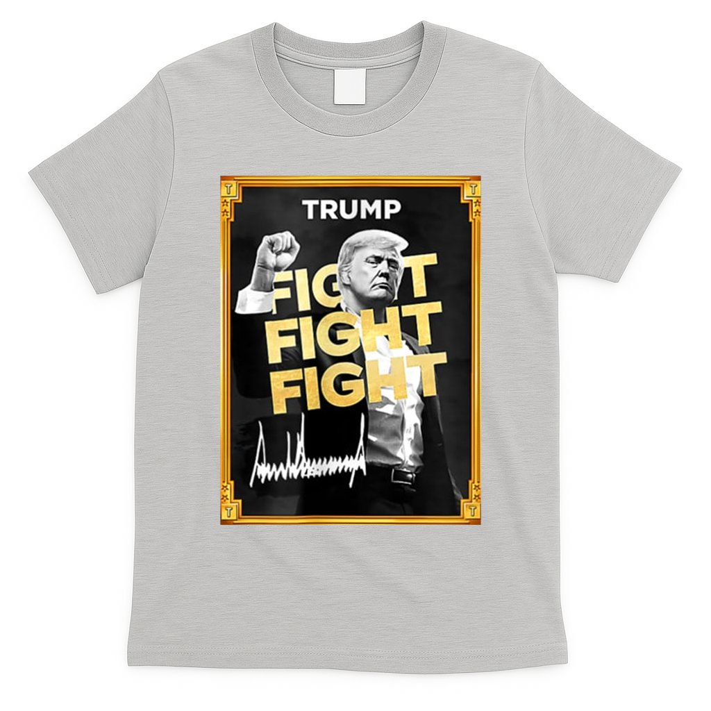 Fight Donald Trump Meme Coin Crypto President T-Shirt