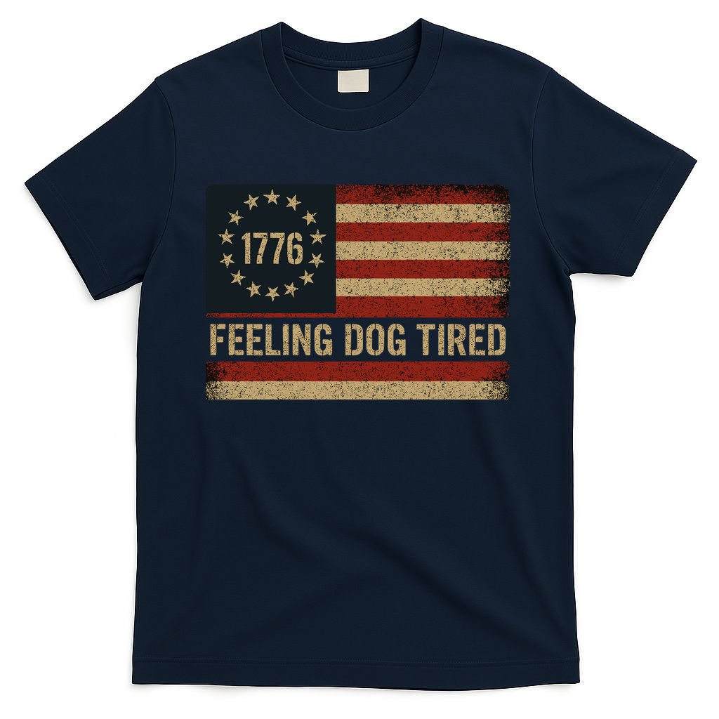 Feeling Dog Tired Fdt Anti Trump T-Shirt